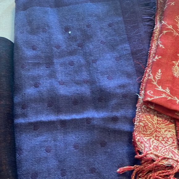 Beautiful strolls & scarf, cotton and woolen mix for coats jackets and sweaters - Picture 4 of 6